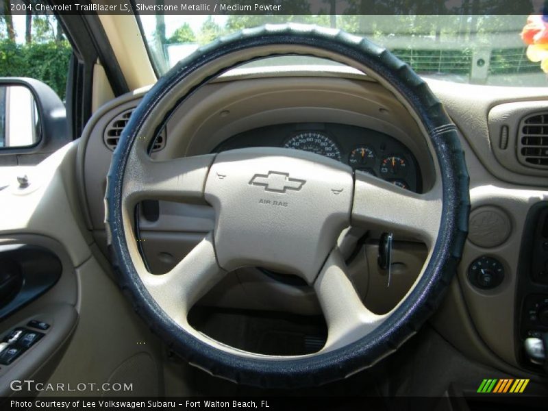 Silverstone Metallic / Medium Pewter 2004 Chevrolet TrailBlazer LS