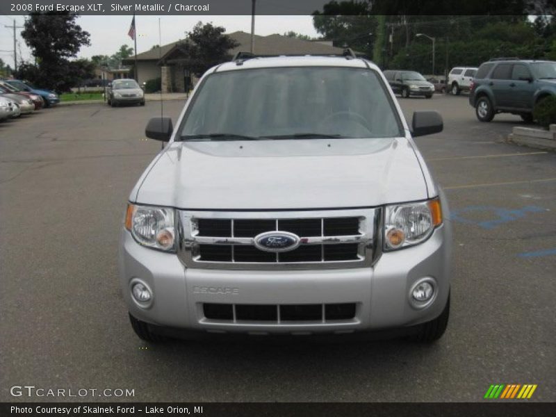 Silver Metallic / Charcoal 2008 Ford Escape XLT
