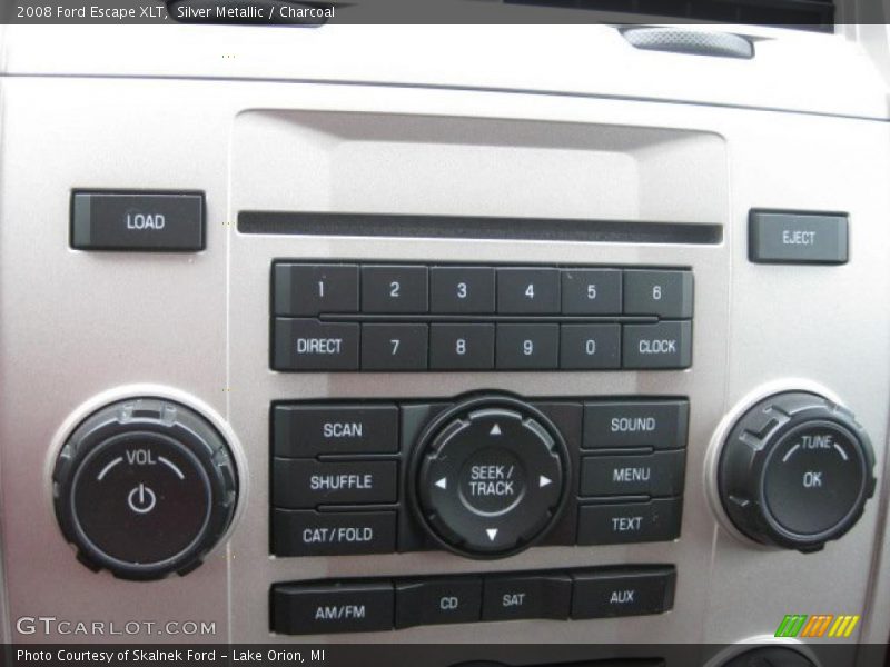 Silver Metallic / Charcoal 2008 Ford Escape XLT