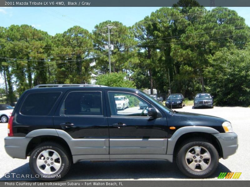 Black / Gray 2001 Mazda Tribute LX V6 4WD