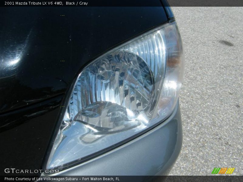 Black / Gray 2001 Mazda Tribute LX V6 4WD