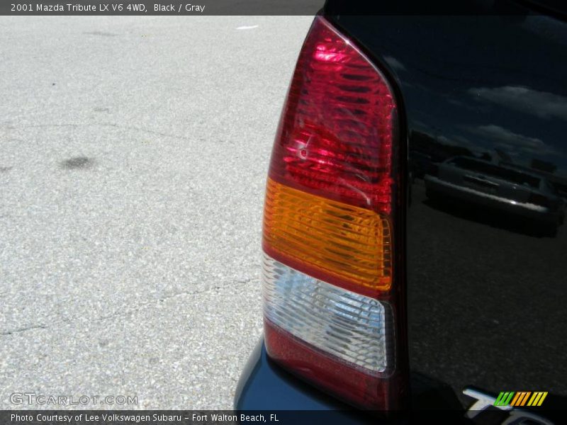 Black / Gray 2001 Mazda Tribute LX V6 4WD