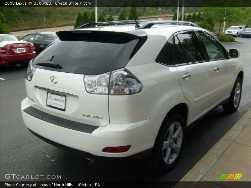 Crystal White / Ivory 2008 Lexus RX 350 AWD