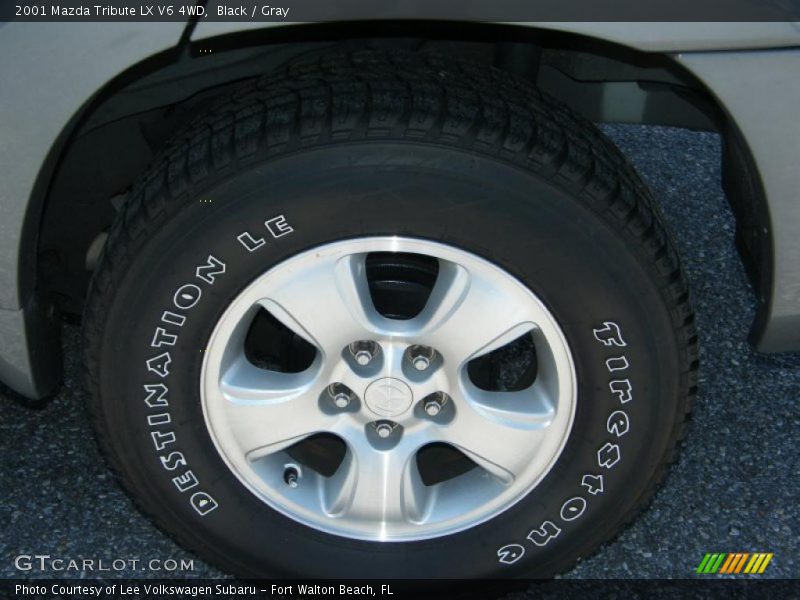 Black / Gray 2001 Mazda Tribute LX V6 4WD