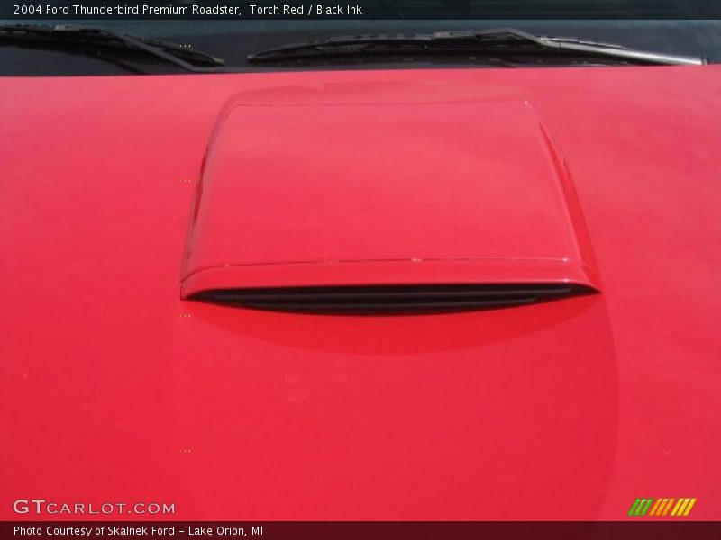 Torch Red / Black Ink 2004 Ford Thunderbird Premium Roadster