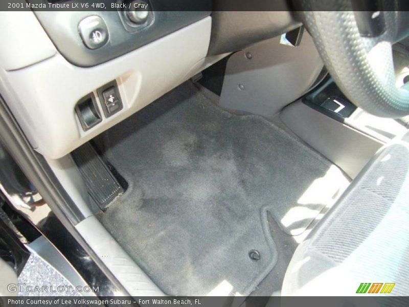 Black / Gray 2001 Mazda Tribute LX V6 4WD