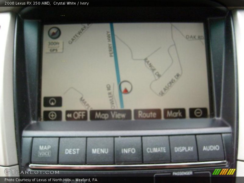 Crystal White / Ivory 2008 Lexus RX 350 AWD