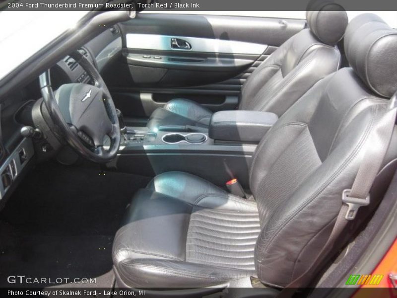 Torch Red / Black Ink 2004 Ford Thunderbird Premium Roadster