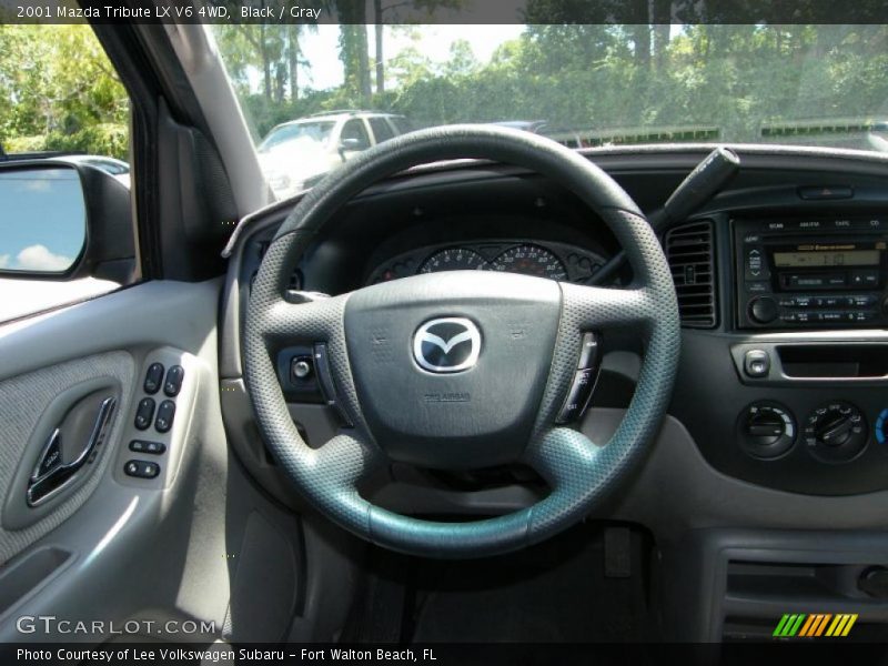Black / Gray 2001 Mazda Tribute LX V6 4WD