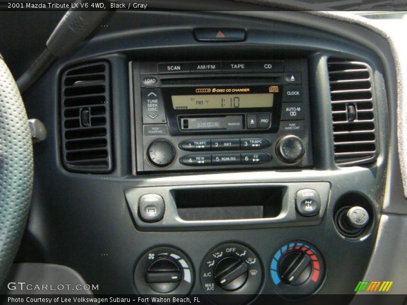 Black / Gray 2001 Mazda Tribute LX V6 4WD
