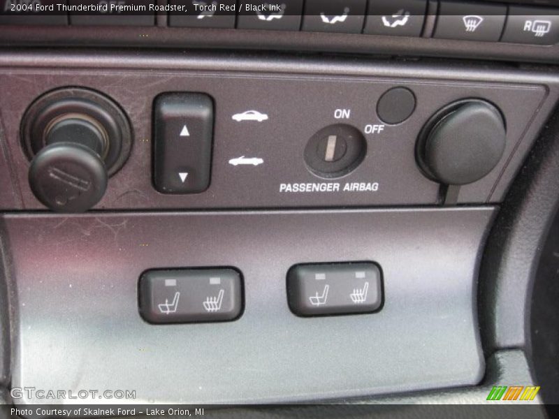Torch Red / Black Ink 2004 Ford Thunderbird Premium Roadster
