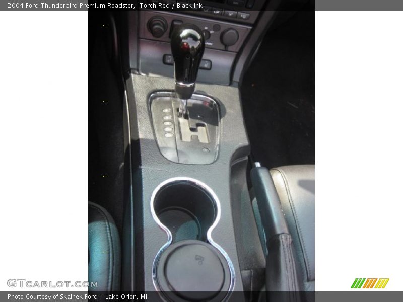 Torch Red / Black Ink 2004 Ford Thunderbird Premium Roadster