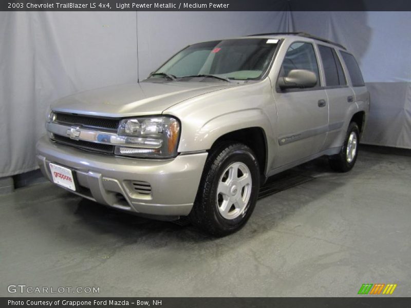 Light Pewter Metallic / Medium Pewter 2003 Chevrolet TrailBlazer LS 4x4