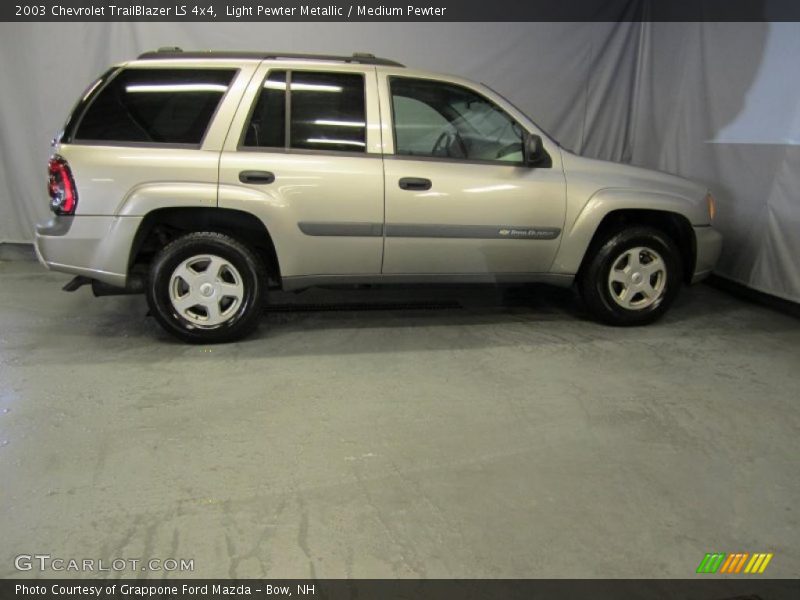 Light Pewter Metallic / Medium Pewter 2003 Chevrolet TrailBlazer LS 4x4