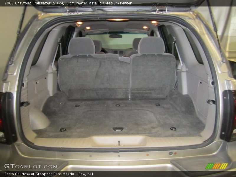 Light Pewter Metallic / Medium Pewter 2003 Chevrolet TrailBlazer LS 4x4