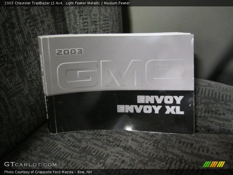 Light Pewter Metallic / Medium Pewter 2003 Chevrolet TrailBlazer LS 4x4