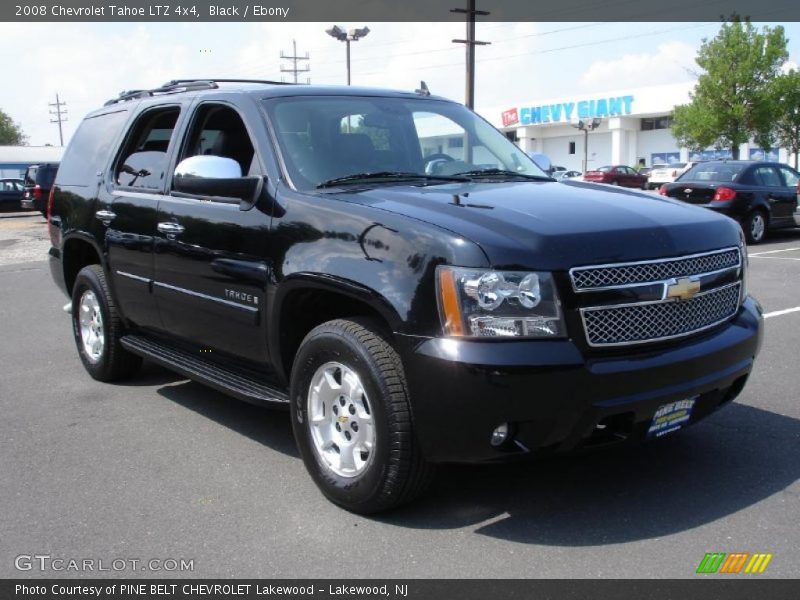 Black / Ebony 2008 Chevrolet Tahoe LTZ 4x4