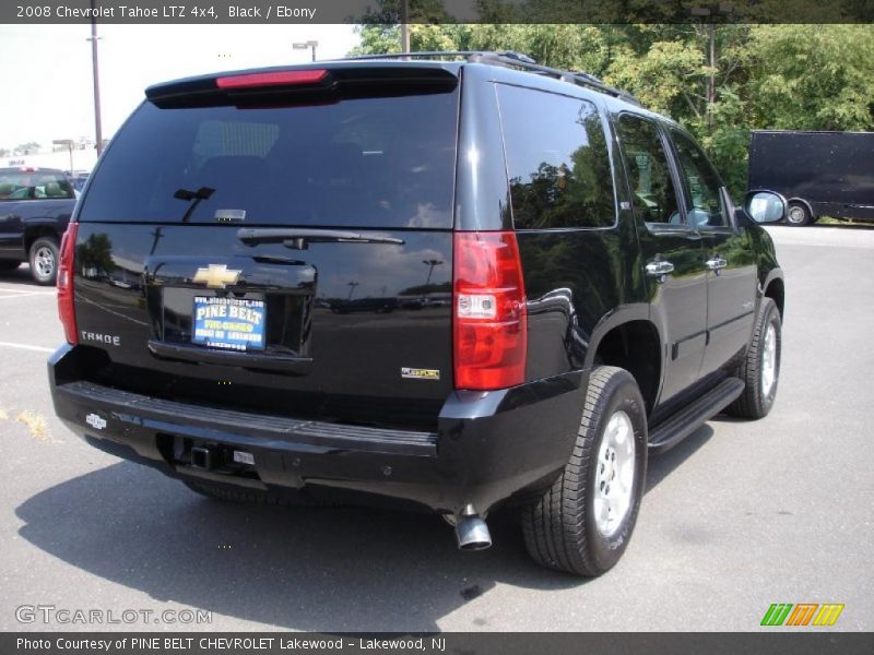 Black / Ebony 2008 Chevrolet Tahoe LTZ 4x4