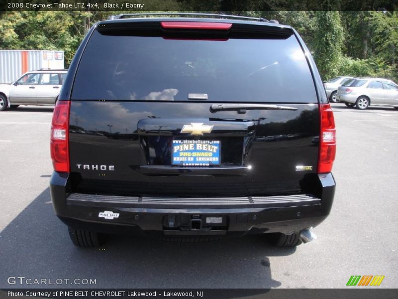 Black / Ebony 2008 Chevrolet Tahoe LTZ 4x4