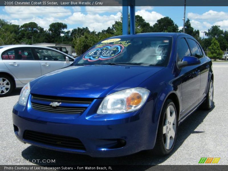 Laser Blue Metallic / Gray 2006 Chevrolet Cobalt SS Sedan