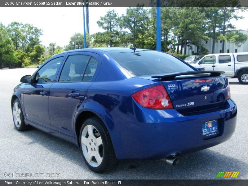 Laser Blue Metallic / Gray 2006 Chevrolet Cobalt SS Sedan