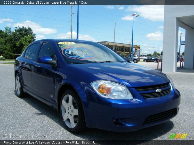 Laser Blue Metallic / Gray 2006 Chevrolet Cobalt SS Sedan