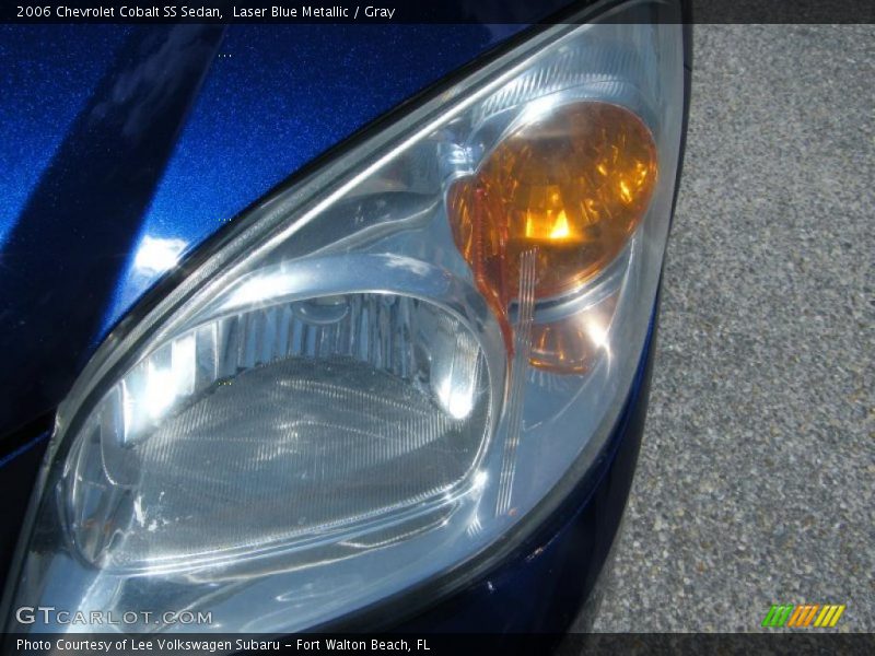 Laser Blue Metallic / Gray 2006 Chevrolet Cobalt SS Sedan