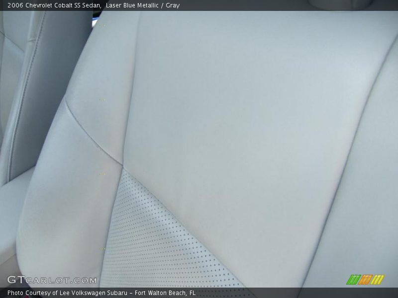 Laser Blue Metallic / Gray 2006 Chevrolet Cobalt SS Sedan