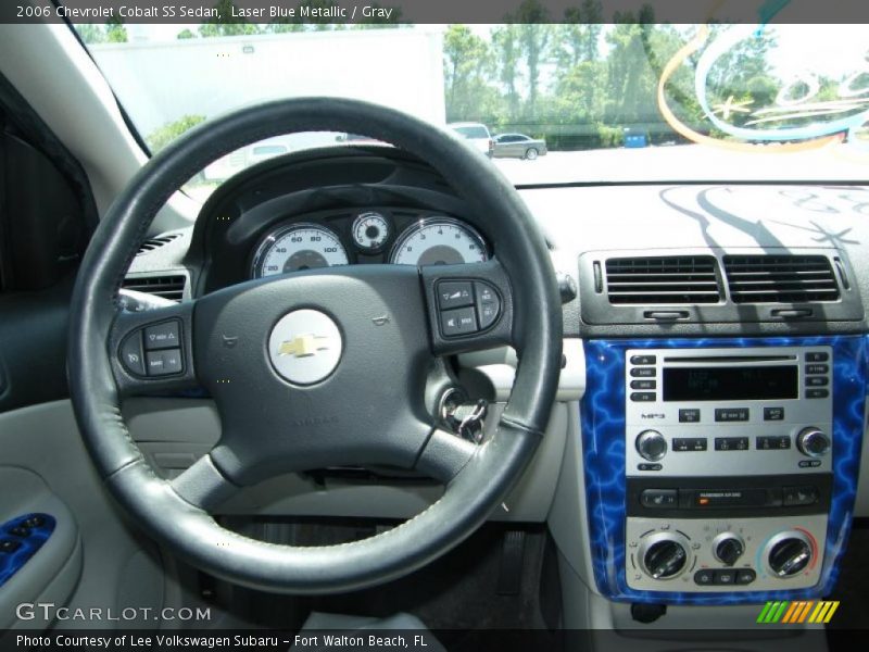 Laser Blue Metallic / Gray 2006 Chevrolet Cobalt SS Sedan