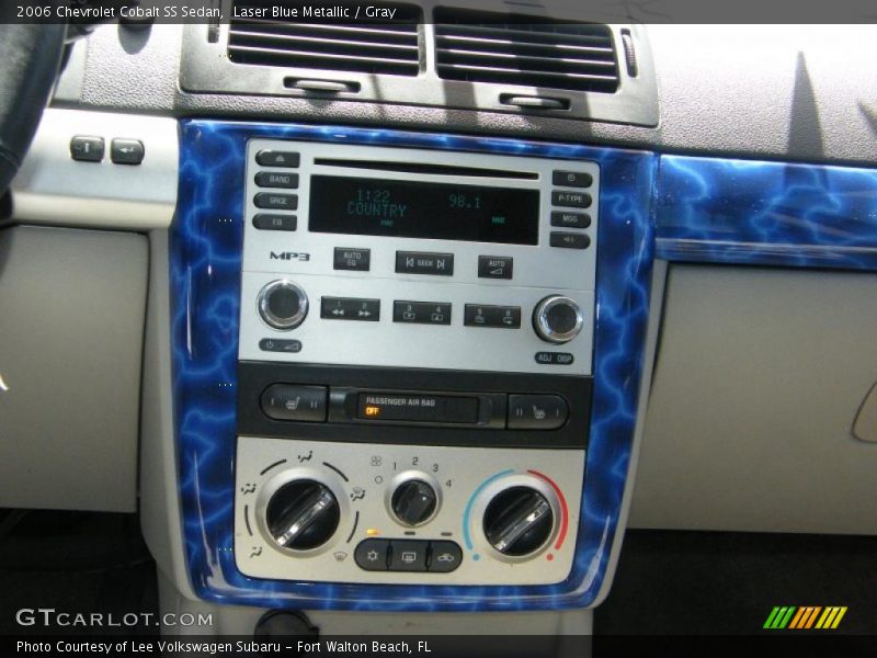 Laser Blue Metallic / Gray 2006 Chevrolet Cobalt SS Sedan