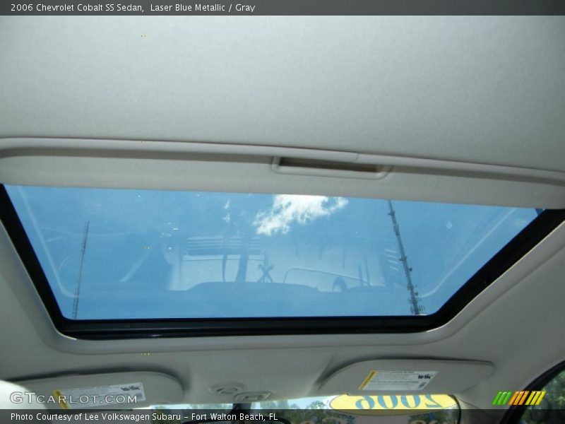 Laser Blue Metallic / Gray 2006 Chevrolet Cobalt SS Sedan
