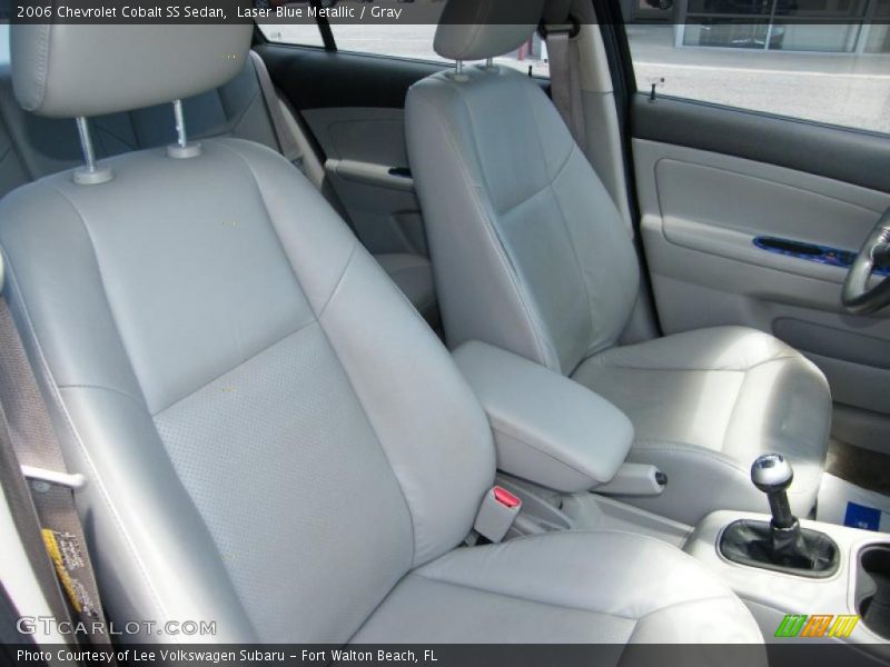 Laser Blue Metallic / Gray 2006 Chevrolet Cobalt SS Sedan