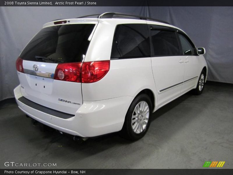Arctic Frost Pearl / Stone 2008 Toyota Sienna Limited