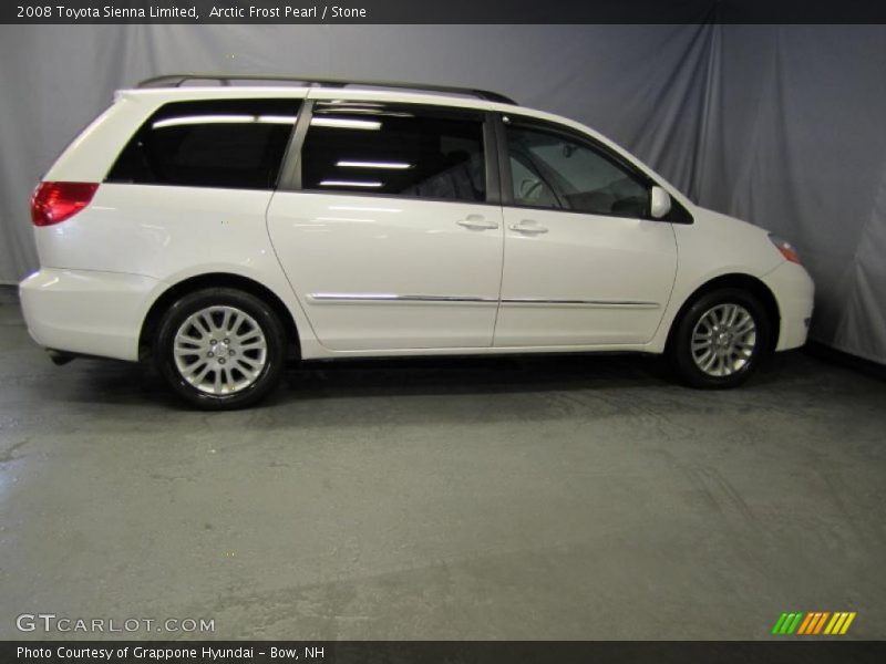 Arctic Frost Pearl / Stone 2008 Toyota Sienna Limited