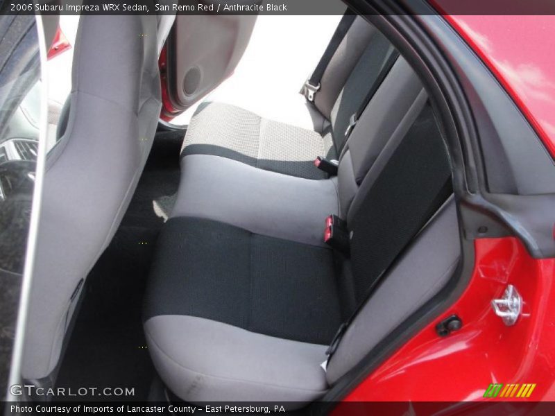 San Remo Red / Anthracite Black 2006 Subaru Impreza WRX Sedan