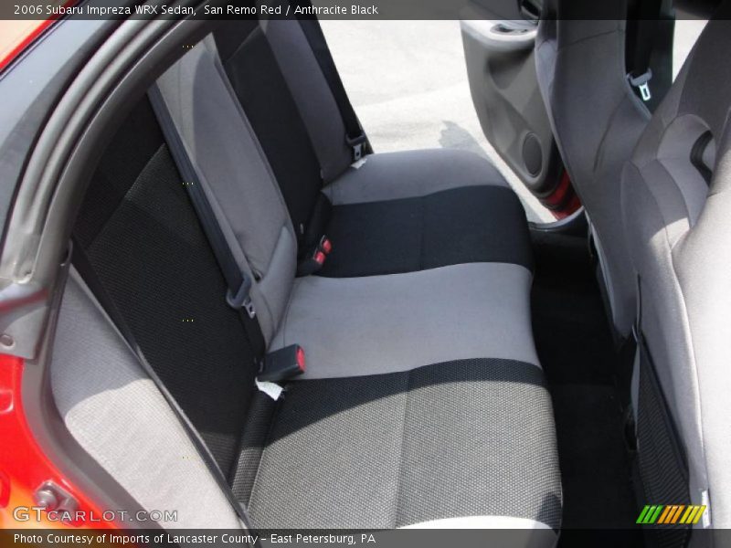 San Remo Red / Anthracite Black 2006 Subaru Impreza WRX Sedan
