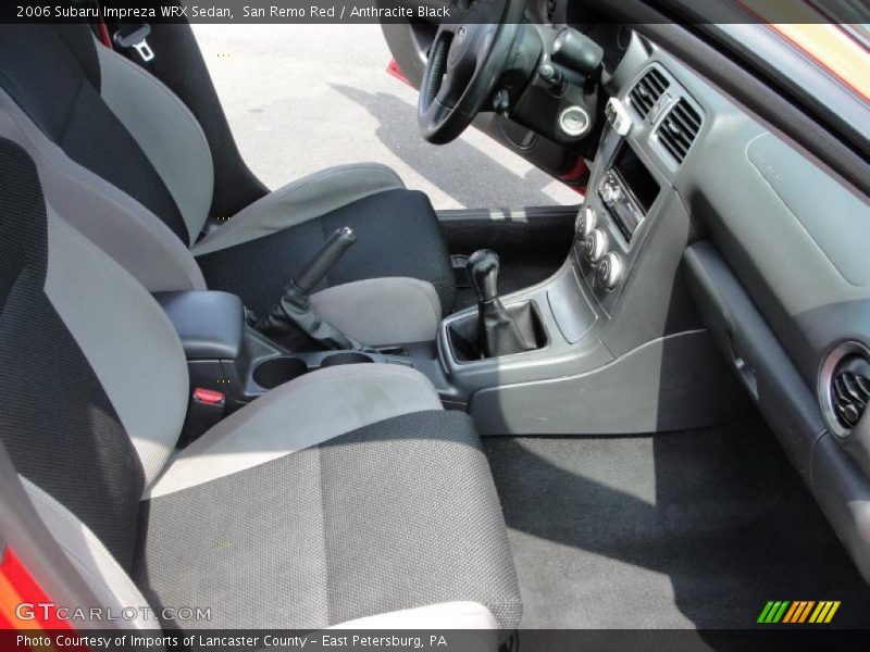 San Remo Red / Anthracite Black 2006 Subaru Impreza WRX Sedan