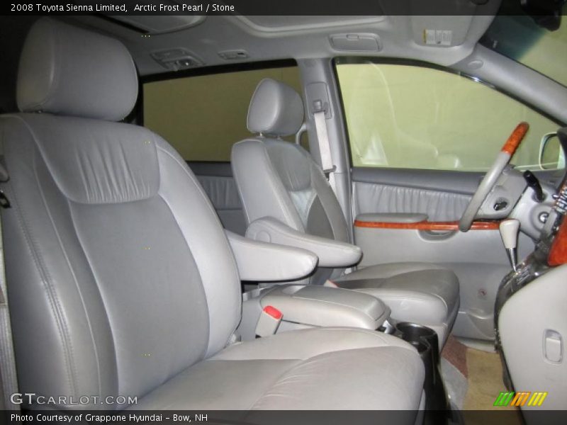 Arctic Frost Pearl / Stone 2008 Toyota Sienna Limited