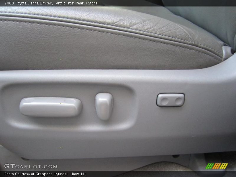 Arctic Frost Pearl / Stone 2008 Toyota Sienna Limited