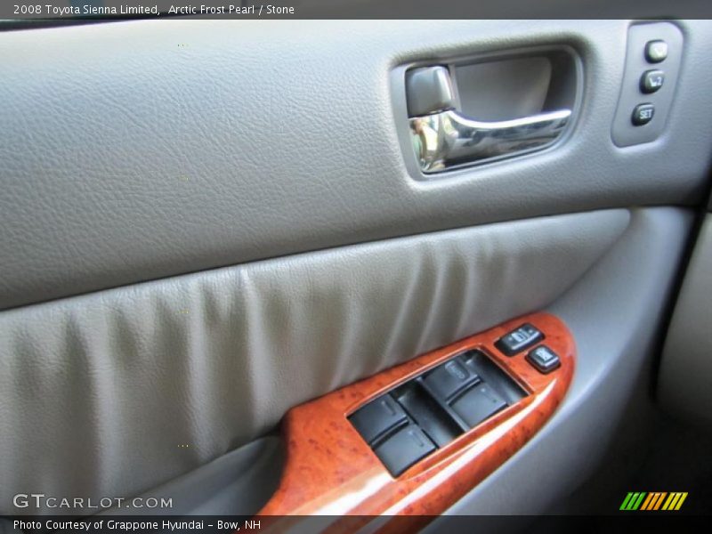 Arctic Frost Pearl / Stone 2008 Toyota Sienna Limited