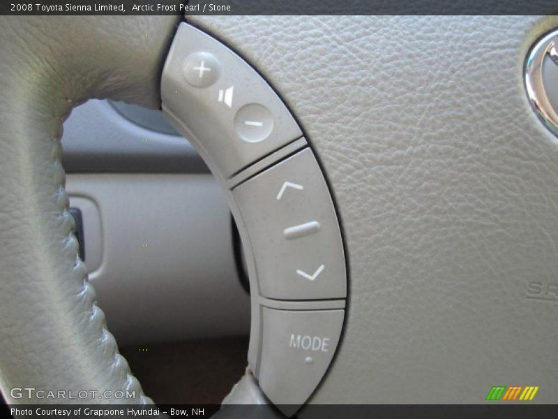 Arctic Frost Pearl / Stone 2008 Toyota Sienna Limited