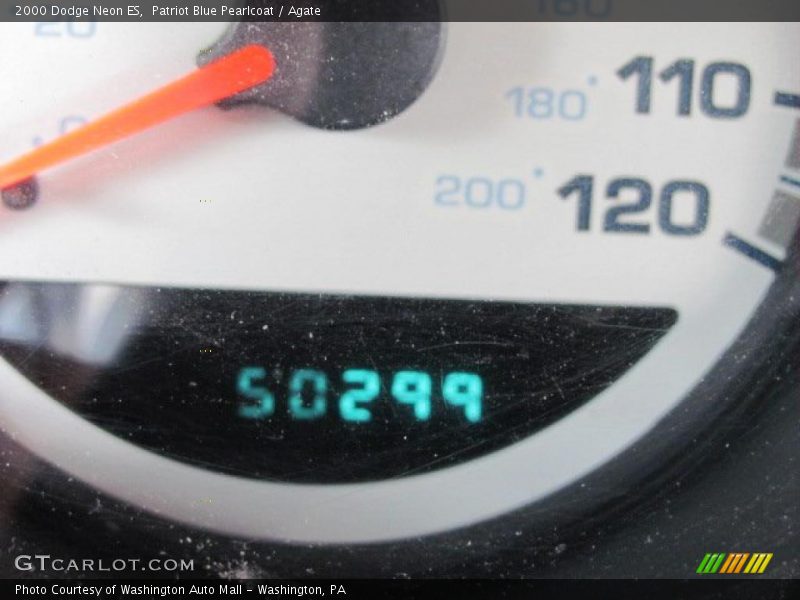 Patriot Blue Pearlcoat / Agate 2000 Dodge Neon ES