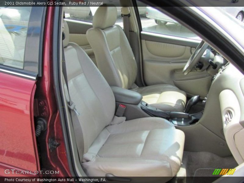 Ruby Red / Neutral 2001 Oldsmobile Alero GLS Sedan