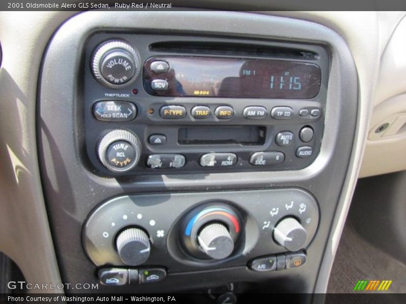Ruby Red / Neutral 2001 Oldsmobile Alero GLS Sedan