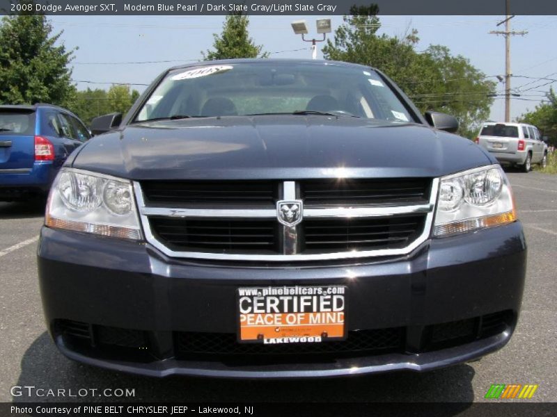 Modern Blue Pearl / Dark Slate Gray/Light Slate Gray 2008 Dodge Avenger SXT