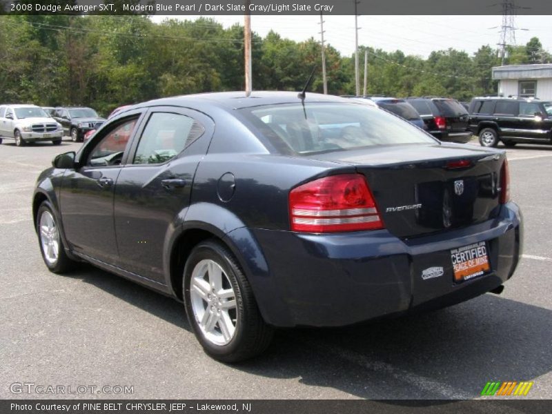 Modern Blue Pearl / Dark Slate Gray/Light Slate Gray 2008 Dodge Avenger SXT