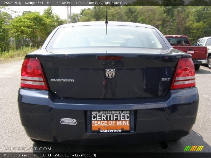 Modern Blue Pearl / Dark Slate Gray/Light Slate Gray 2008 Dodge Avenger SXT