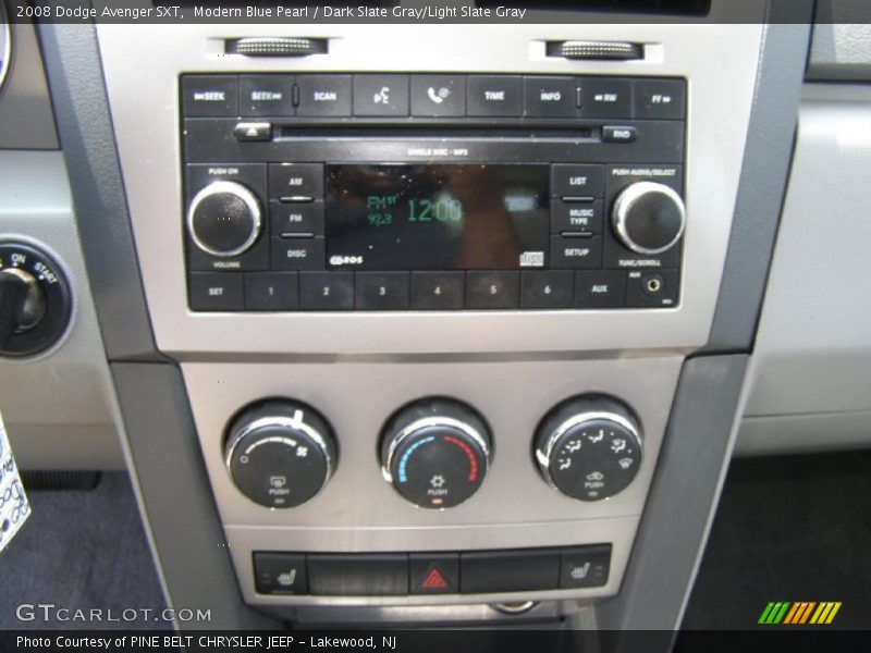 Modern Blue Pearl / Dark Slate Gray/Light Slate Gray 2008 Dodge Avenger SXT