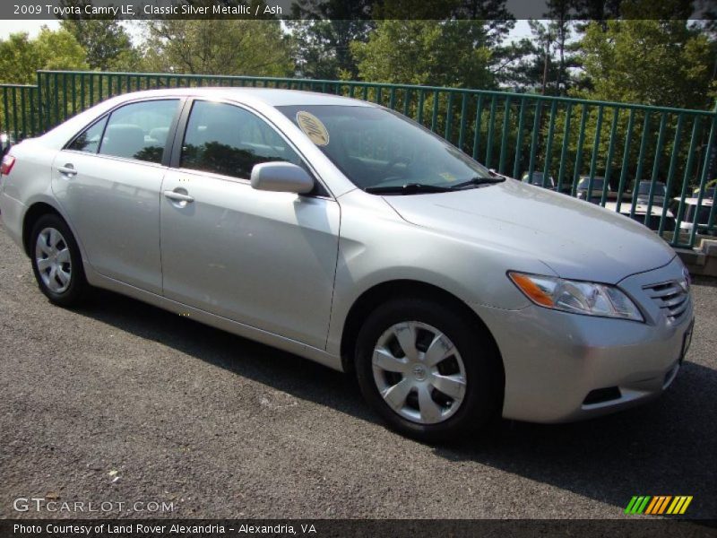 Classic Silver Metallic / Ash 2009 Toyota Camry LE