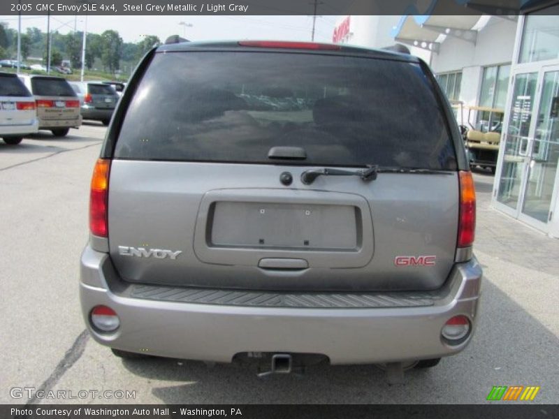 Steel Grey Metallic / Light Gray 2005 GMC Envoy SLE 4x4